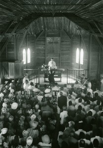 Consecration of the reverend Gaston Essia Engone, in Lambarene, Gabon