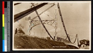 Iron bridge at Beposo, Ghana, ca.1920-1940