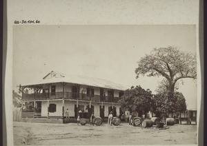 Mission trading store in Akuse on the Volta