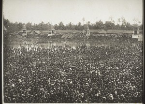 Baden im heiligen Teich