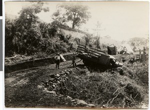 Car accident in Kilile, Ethiopia, 1938