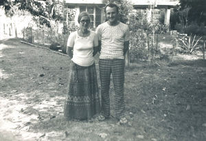 Deacon Jens Vestergaard and Nurse Kirsten Vestergaard, sent by the Danish Santal Mission to Ban