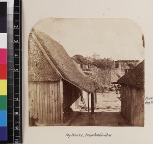 John Parrett's house and printing workshop, Imarivolanitra, Madagascar, ca. 1865-1885
