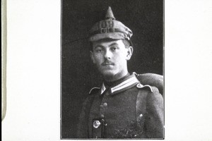 Leopold Süss, born 18th February 1894, from Spöck, Baden, Brother in the 6th Class, fell 12th/13th April 1915 on the Lorettohoehe in France