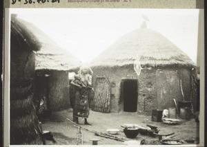 Compound in Salaga (round huts)