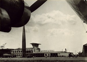 Airport of Douala, in Cameroon