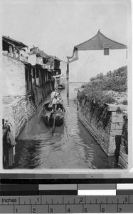 Shanghai during a Flood, Shanghai, China, 1926