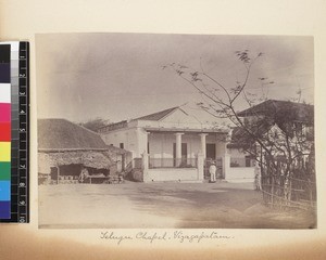 View of chapel, Vishakhatapnam India, ca.1885-1889