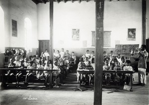 Pupils of the 14th grade, school Benjamin Escande in Ambositra, Madagascar