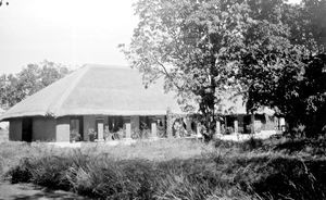 Missionary apartments in Benagaria, Santal Parganas, North India. Possibly photo and text by BD