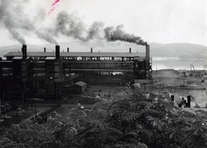 A nickel processing factory, Nouméa