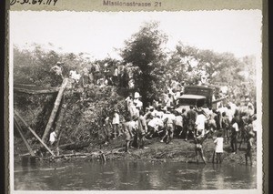 Accident (1930) in which Rev. Schäfer remained unhurt