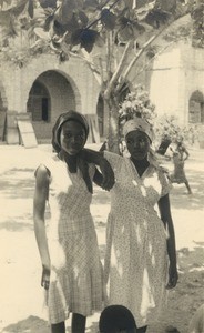 Mission girls'school in Lambarene, Gabon