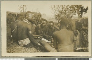 School class, Chogoria, Kenya, ca.1923