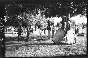 African musicians, Mozambique, ca. 1933-1939