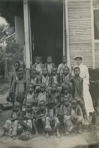 Mission school, in Gabon