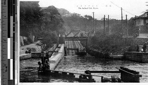 The inclined lift, Kyoto, Japan, ca. 1920-1940