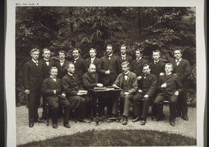 Final exams 1902. Schwar, Maurer, Widmaier