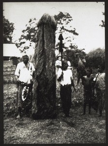 Dance costume of a secret society, Nyasoso