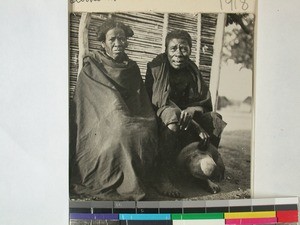 A couple from the Zafindravola tribe, Mikoboke, Madagascar, 1936