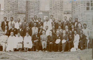 Delegates of the malagasy Blue-cross in Madagascar