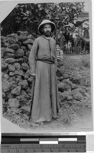 Portrait of Father Lynch, Sierra Leone, Africa, ca. 1920-1940