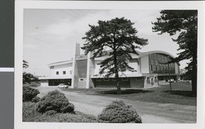 Ibaraki Christian College Gymnasium, Ibaraki, Japan, ca.1960-1965