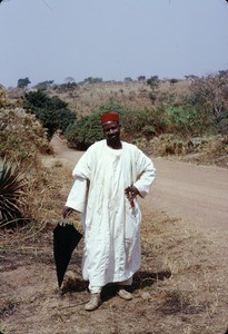 Fulani man at the Meiganga road, Adamaoua, Cameroon, 1953-1968