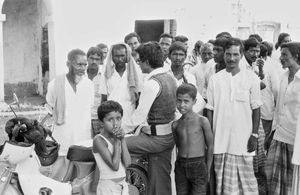 Danish Bangladesh Leprosy Mission/DBLM.The Outreach work, Thakurgaon Leprosy Centre. Clinic day