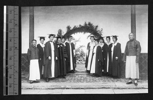 Faculty at Ginling College, Nanjing, Jiangsu, China, 1921