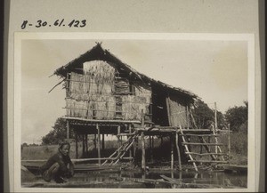 Fischerhütte am Bilafluss