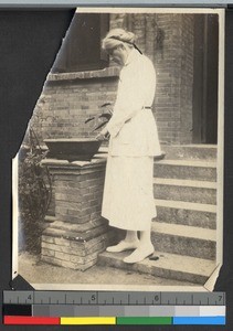 Dr. Ellen C. Fuller, Shanghai, China, ca. 1925