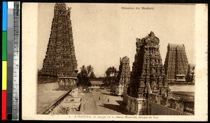 The temple of the goddess Minatchi, Madura, India, ca.1920-1940