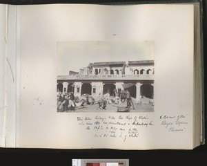 Corner of the Bazaar Square, Chirawa, India, ca.1901