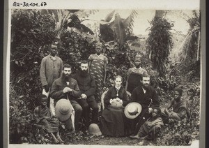 Missionaries in Begoro early in 1888