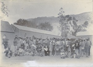 Morija Normal school, group of pupils