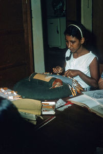 Girls' Club in Aden 1966