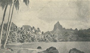 Papetoi Bay, Moorea island