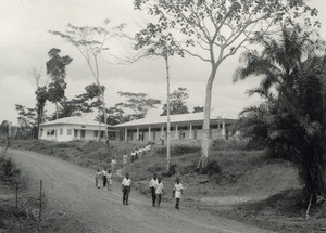 Secondary school of Libamba, in Cameroon