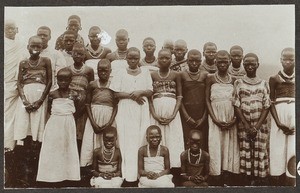 Group of African girls, Tanzania