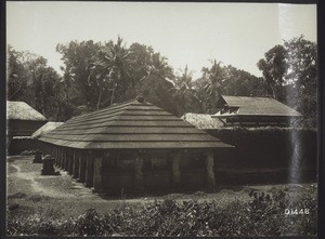 D. 1448. Chaulikere Ganesa temple, general view from without. Barkur S. Kanara