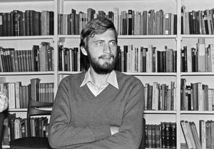 Erik Aaen, regionssekretær i Nordjylland, Foto 1979