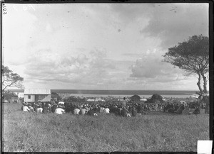 Swiss missionaries and African people, Maputo, Mozambique