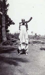 Bell ringer, in Cameroon