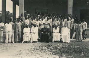 Benedictine monks, in Cameroon