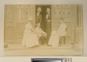 Group portrait, Shenyang, 1889
