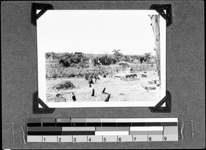 The brickyard in Kakozi, Nyasa, Tanzania, 1937