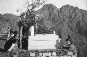 A Muslim Saint's grave monument, North West Frontier Province (NWFP), Pakistan