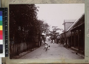 Streetscene, Andevoranto, Madagascar, ca. 1910