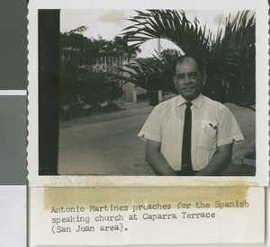 Antonio Martinez, Bayamon, Puerto Rico, 1968